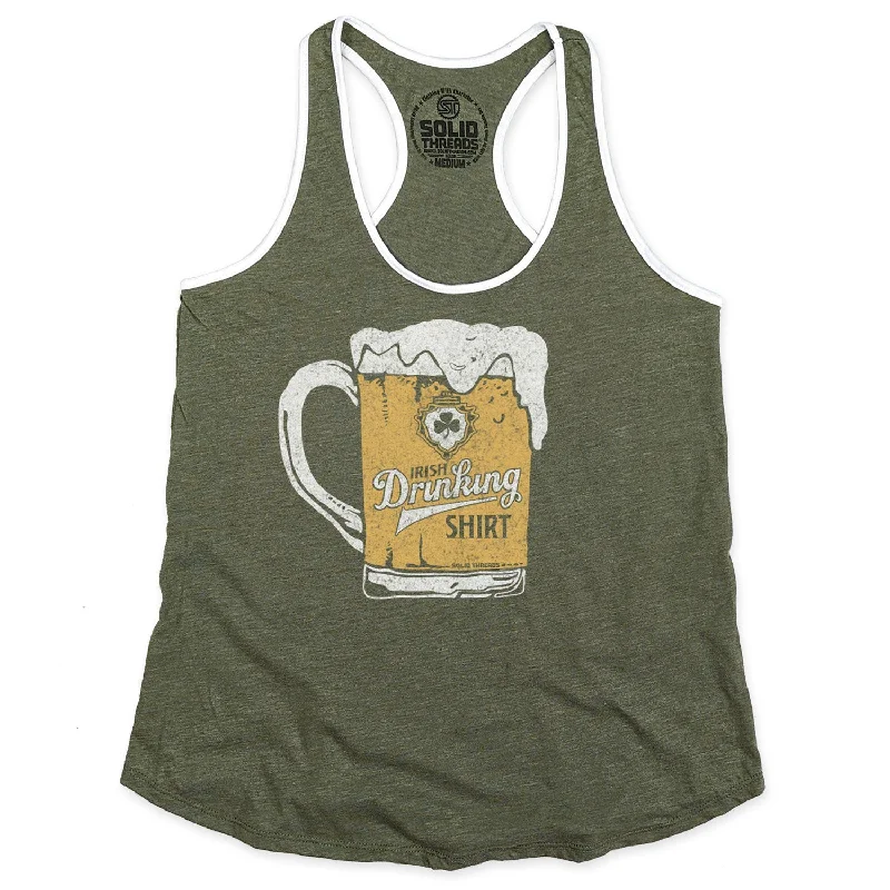 Women's Irish Drinking Shirt Tank Top