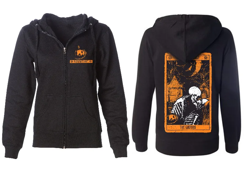 Halloween Lovers Tarot - Women's Zip Up