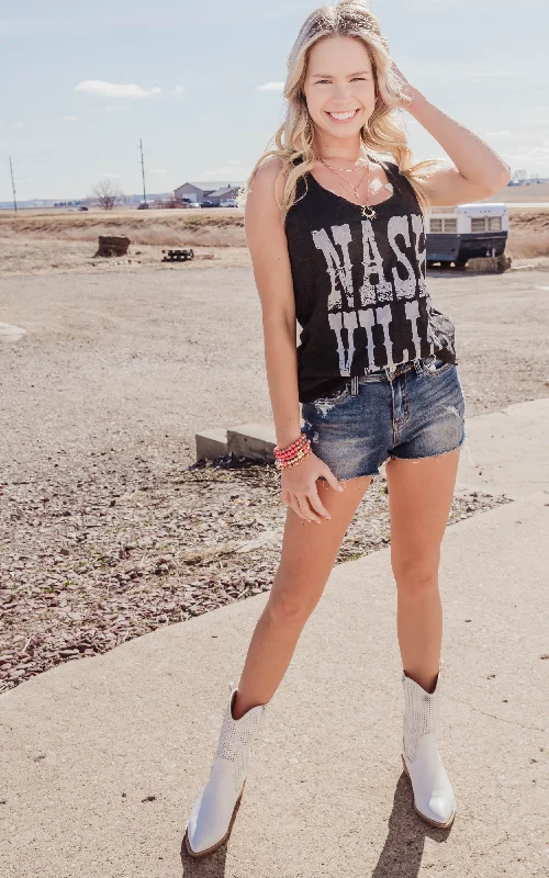 Nashville Racerback Tank Top** - Final Sale