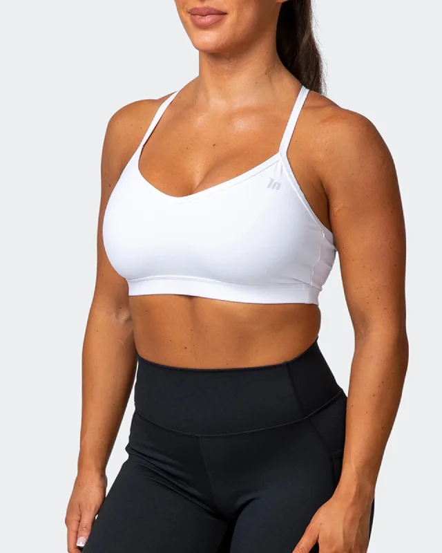 WEIGHTLESS BRA White