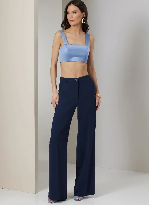 Vogue sewing pattern 2037 Shirt, Crop Top and Pants