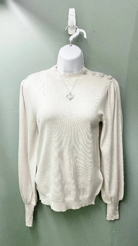 * Soya Concept Rhinestone Button Sweater