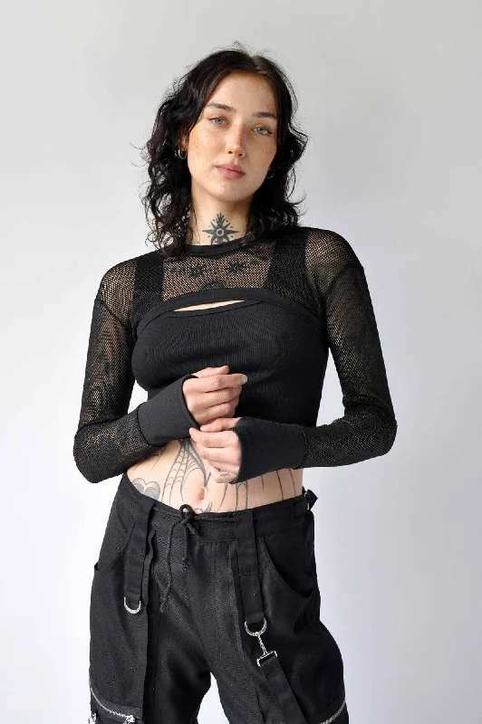 Mesh Net Shrug [Pre Order]