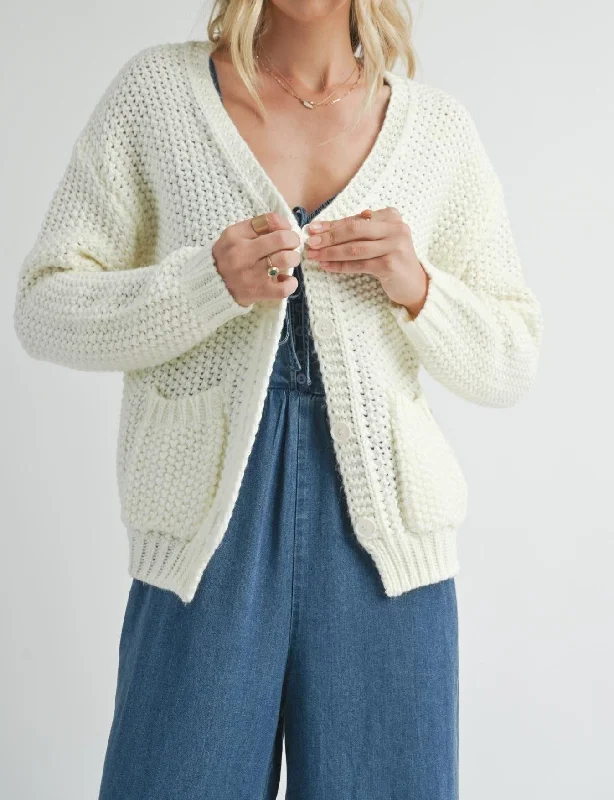 "PSALM 62" CARDIGAN